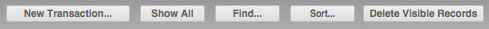 Find and sort buttons